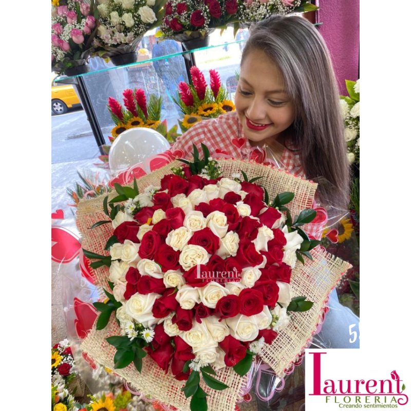 Bouquet de rosas