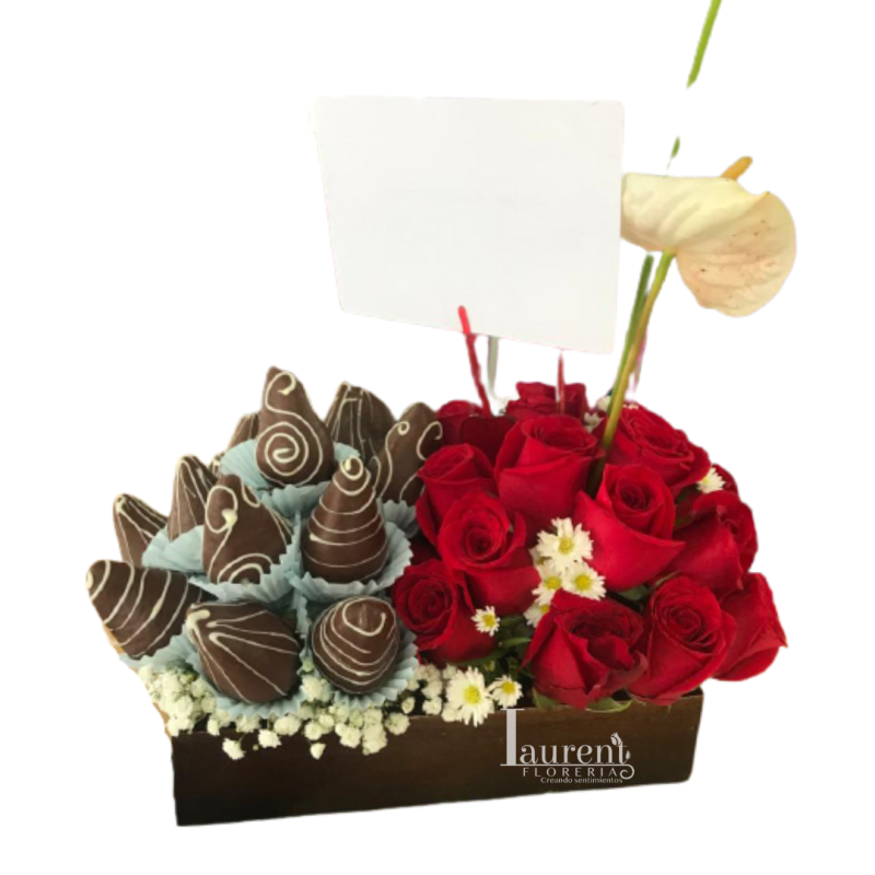 Fresas con chocolate