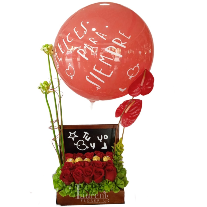 Caja con chocolates