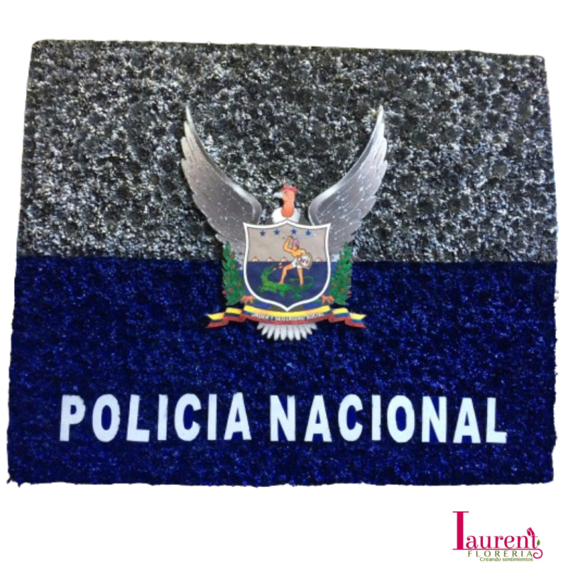 Bandera Policia Nacional del Ecuador