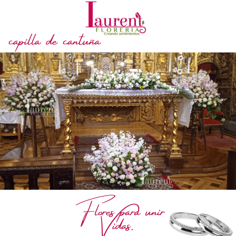 Decoración capilla de Cantuña