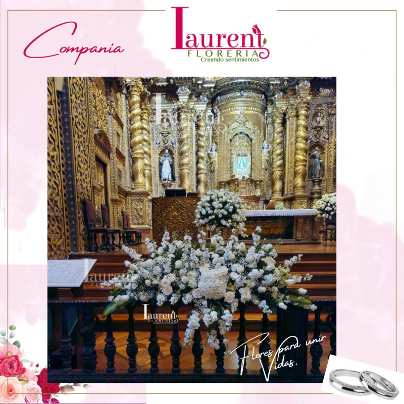 Decoración Iglesia la Compania Quito