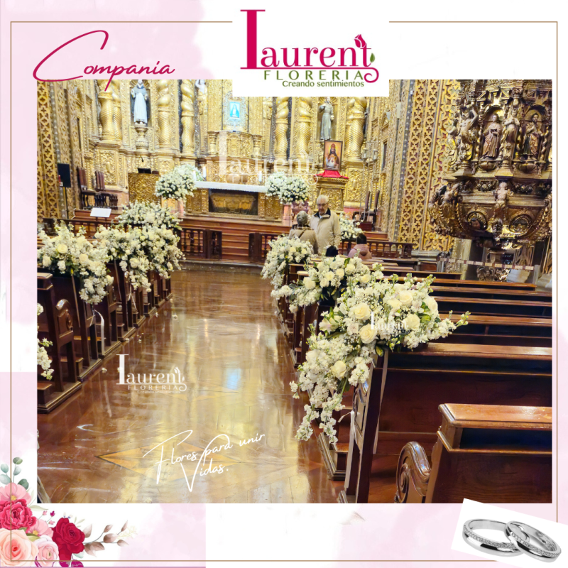 Decoración Iglesia la Compania Quito